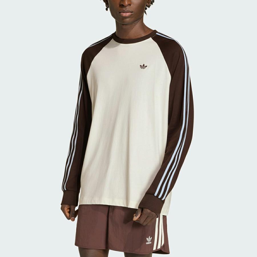 adidas（アディダス） adidas BRITCORE LONG SLEEVE CALI TEE OWHITE