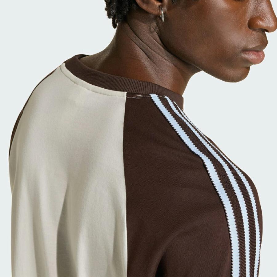 アプリコット adidas（アディダス） adidas BRITCORE LONG SLEEVE CALI TEE OWHITE