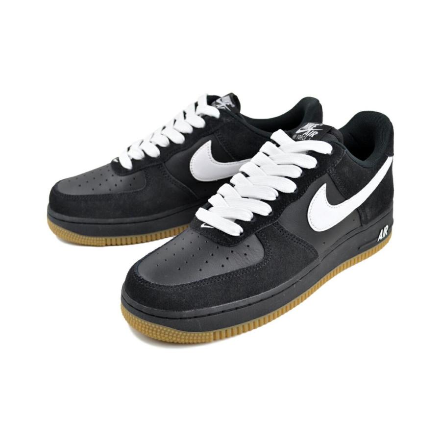 エア フォース 1 NIKE AIR FORCE 07 LV8 blk/wht-gum light brown