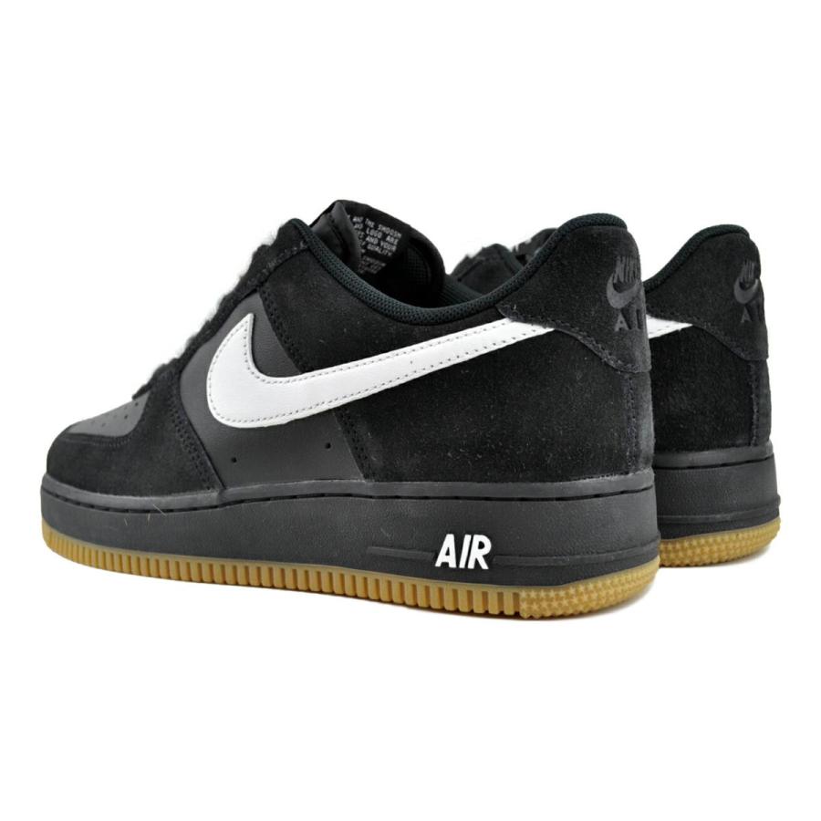 エア フォース 1 NIKE AIR FORCE 07 LV8 blk/wht-gum light brown