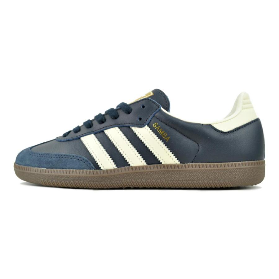 sambaホワイト/ネイビー スニーカー【極美品】 adidas（アディダス） adidas SAMBA OG NTNAVY/CWHITE/GUM5 id2056