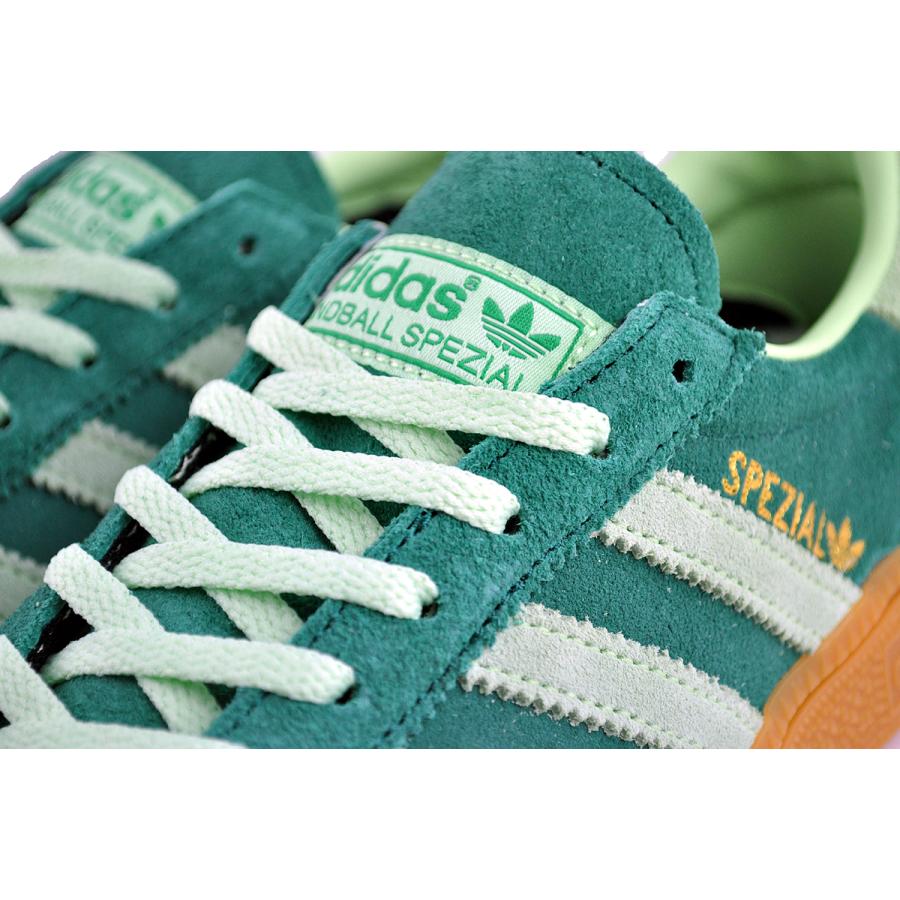  アディダス ウィンドブレーカー　Sサイズ　グリーン　カンボジア製 adidas Originals HANDBALL SPEZIAL W CGREEN/SEGRSP/GUM1 ie5896