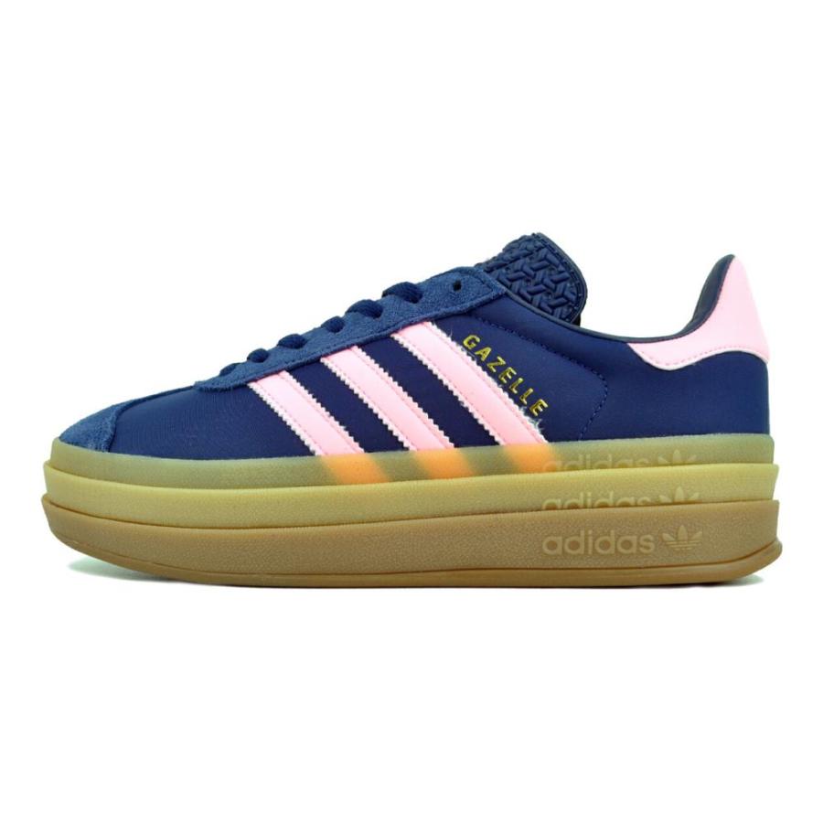 adidas（アディダス） adidas GAZELLE BOLD W DKBLUE/PINSPA/DKBLUE