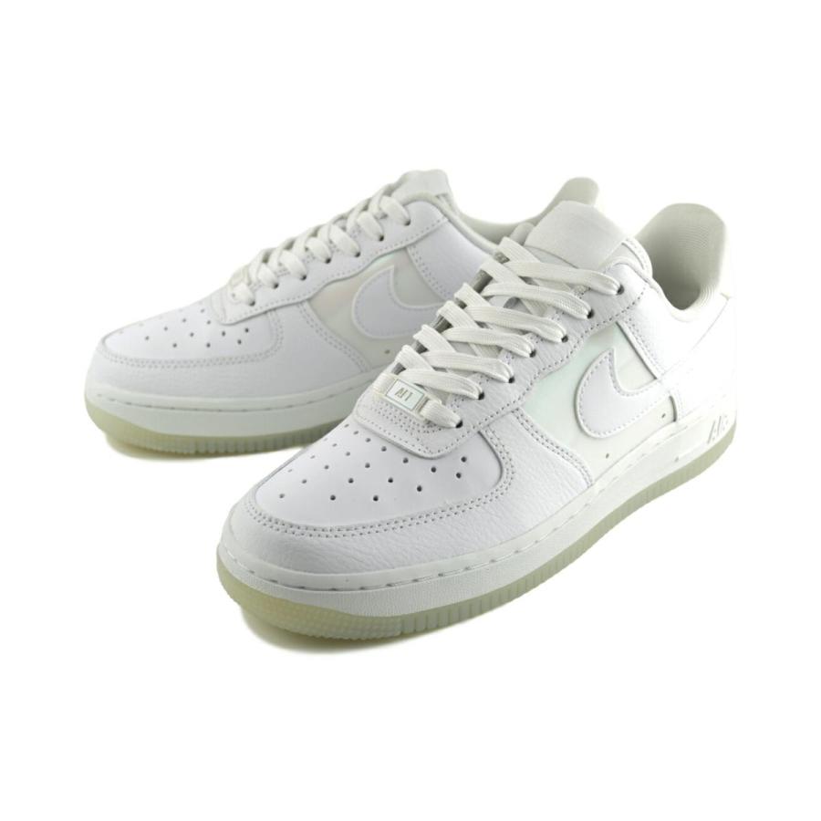 エア フォース 1 NIKE WMNS AIR FORCE 07 wht/wht-multi-color-ghost