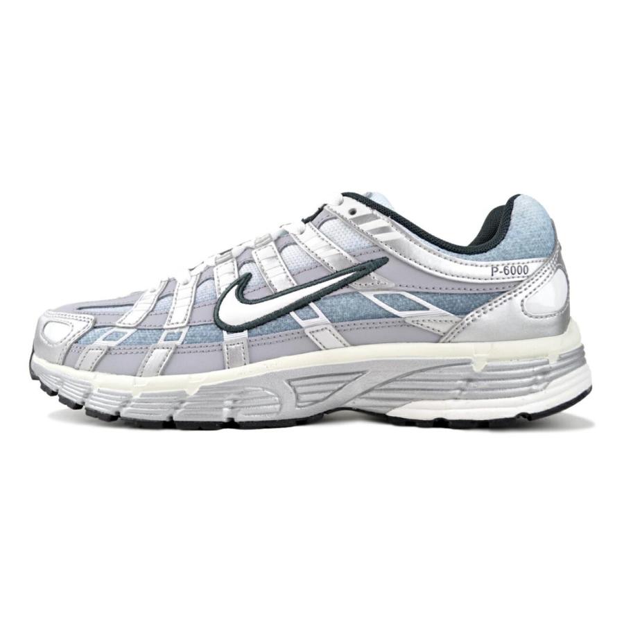 メタリックシルバー スポーティスニーカー NIKE（ナイキ） NIKE P-6000 metallic silver/summit wht ih4465-095 P