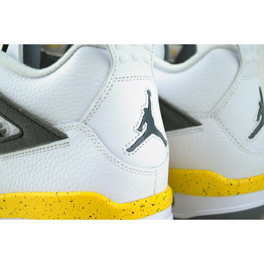 エア ジョーダン 4 NIKE AIR JORDAN RETRO RARE wht/tour yellow