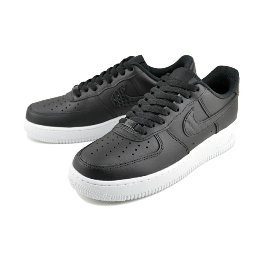 エア フォース 1 NIKE WMNS AIR FORCE 07 SE blk/blk-neutral grey-wht 