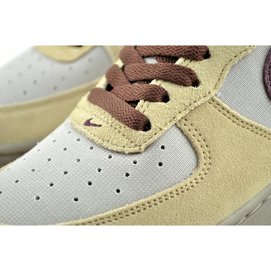 エア フォース 1 NIKE AIR FORCE 07 PREMIUM linen/burgundy crush