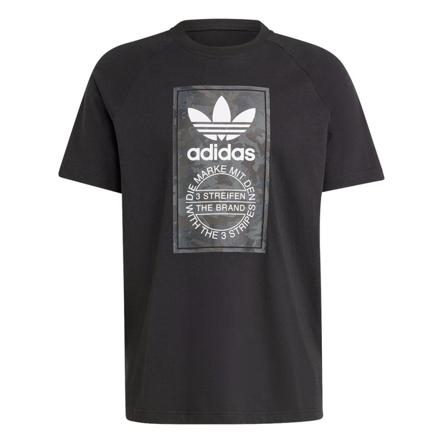 adidas（アディダス） adidas CAMO TONGUE TEE BLACK is0236 カモ タン 