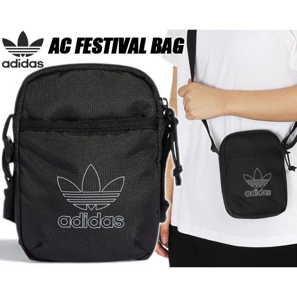 adidas Originals HERI AC FESTIVAL BAG BLACK it7603 KOQ17