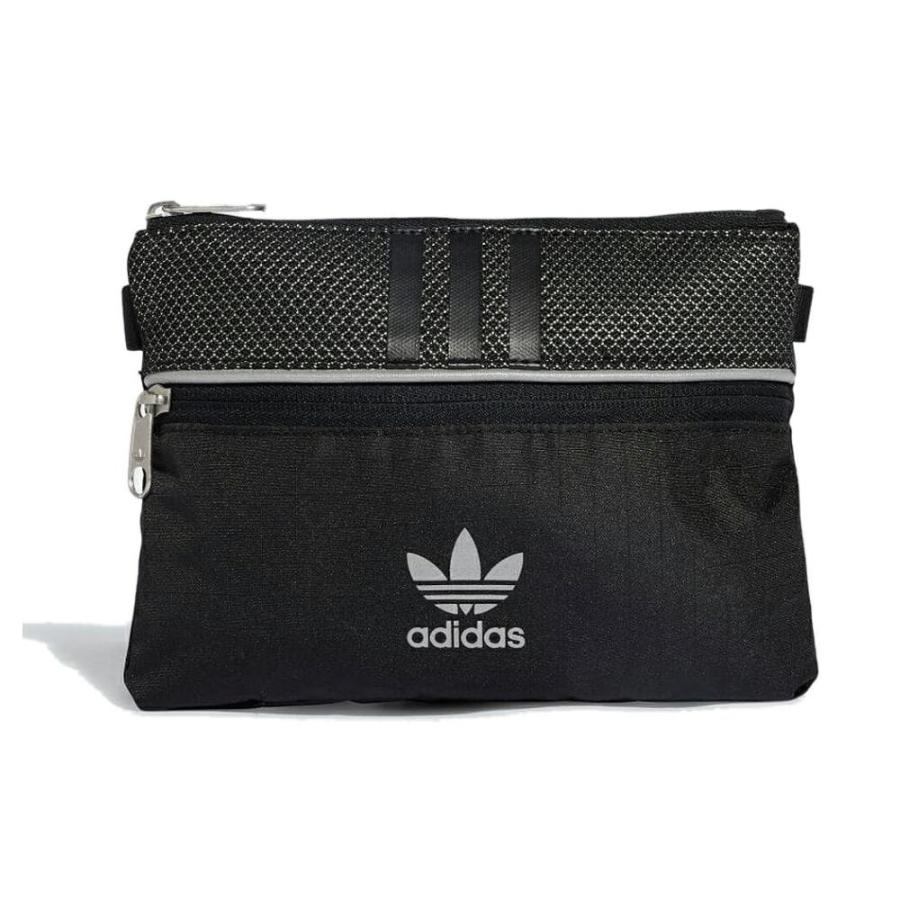 adidas（アディダス） adidas SACOCHE BAG BLACK/REFSIL iw8617 JSO49