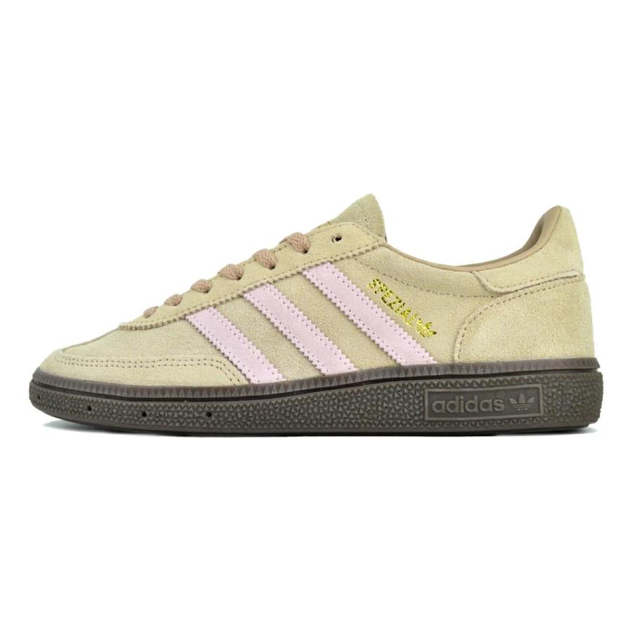 [アディダス] ハンドボール スペツィアル W [W Handball Spezial W] ワームベージュ/クリアピンク/ガム JI2651 adidas（アディダス） adidas HANDBALL SPEZIAL W WARSAN/CLPINK/GUM5