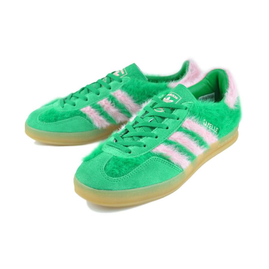 adidas（アディダス） adidas GAZELLE INDOOR W GREEN/GLOPNK/GUM3