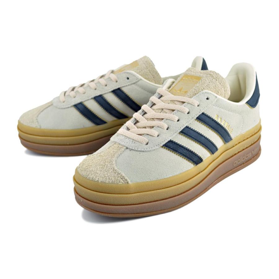 adidas（アディダス） adidas GAZELLE BOLD W CREWHT/CBLACK/SANSTR