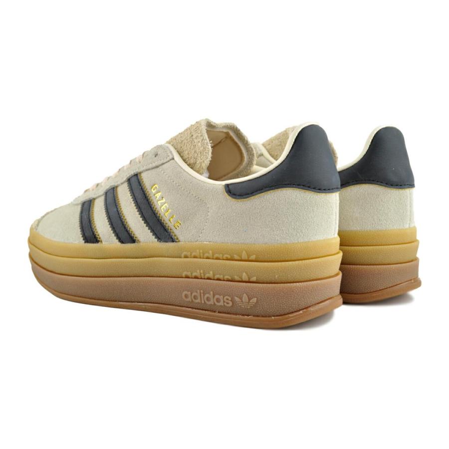 adidas（アディダス） adidas GAZELLE BOLD W CREWHT/CBLACK/SANSTR