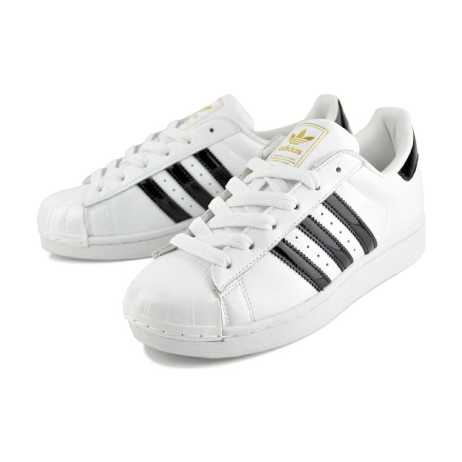 adidas（アディダス） adidas SUPERSTAR II W FTWWHT/CBLACK/GOLDMT js4010 スーパースター ...