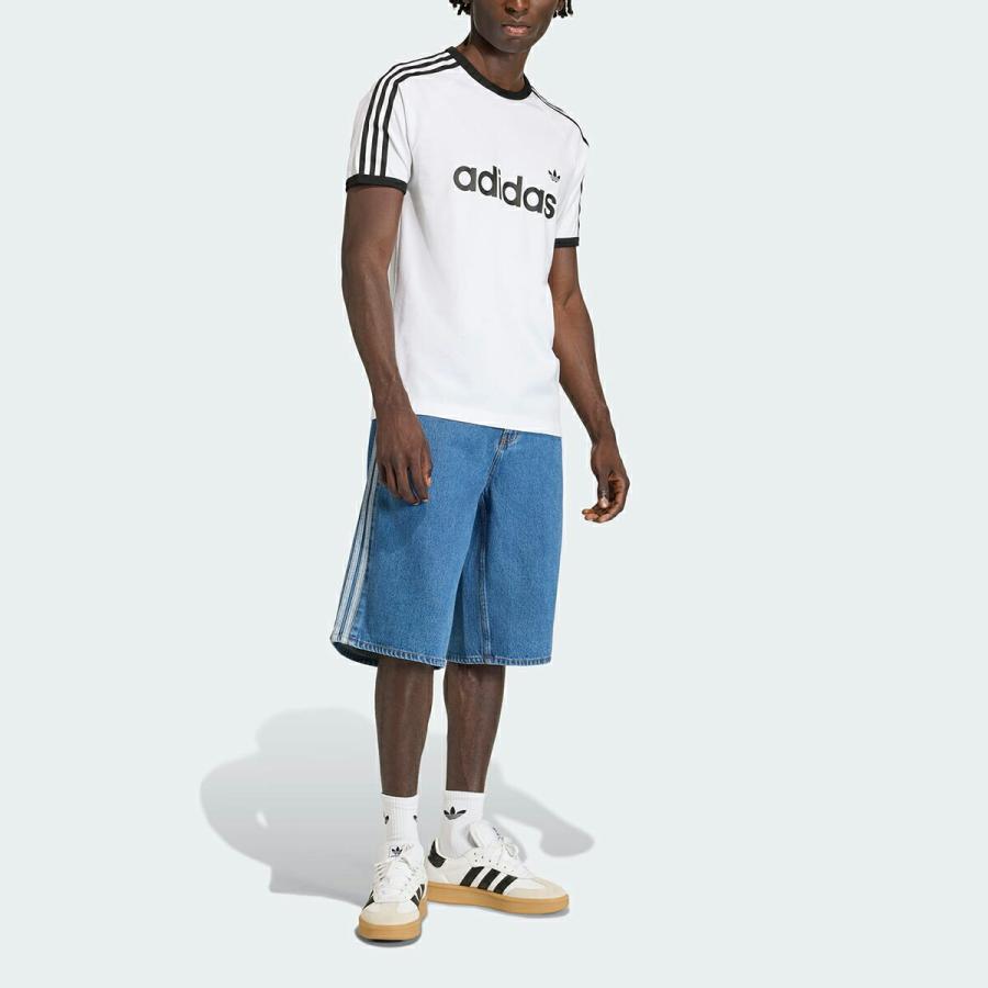 adidas（アディダス） adidas FIREBIRD ADICOLOR DENIM SHORTS MEDVIN
