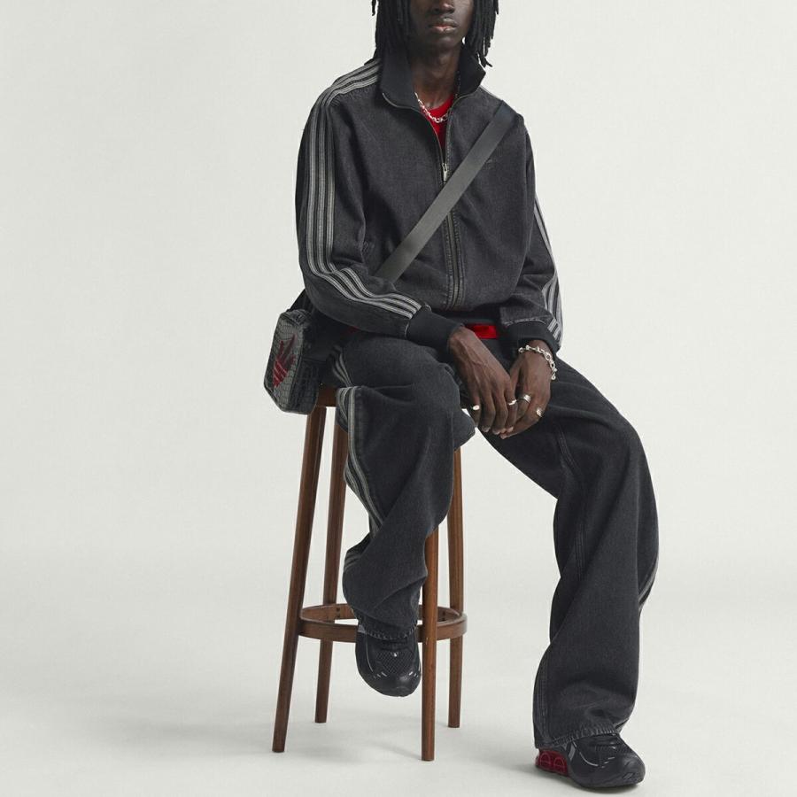 adidas（アディダス） adidas ADICOLOR DENIM FIREBIRD TRACK TOP