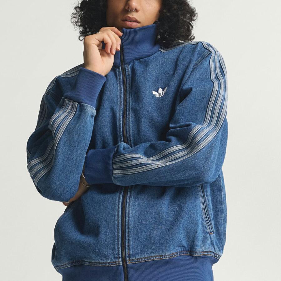 adidas（アディダス） adidas ADICOLOR DENIM FIREBIRD TRACK TOP