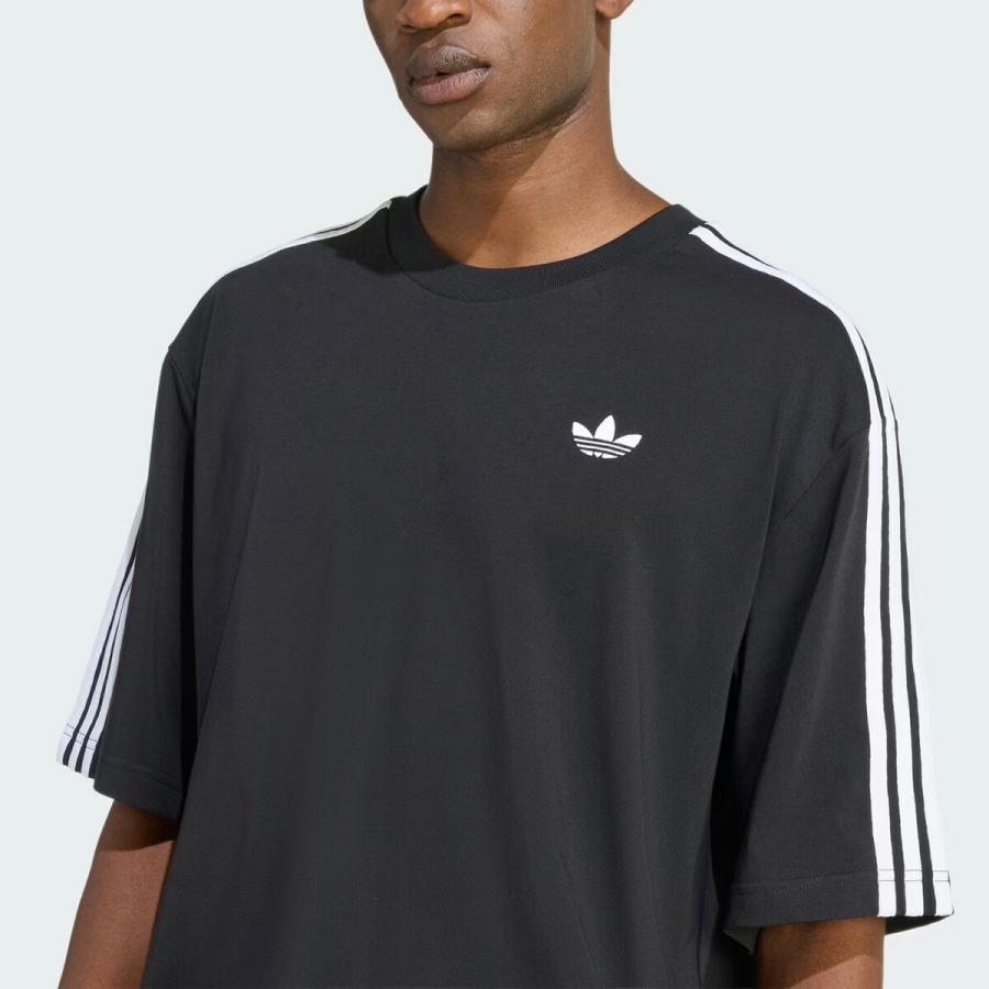 adidas（アディダス） adidas ADICOLOR 3-STRIPES TEE BLACK kd4095