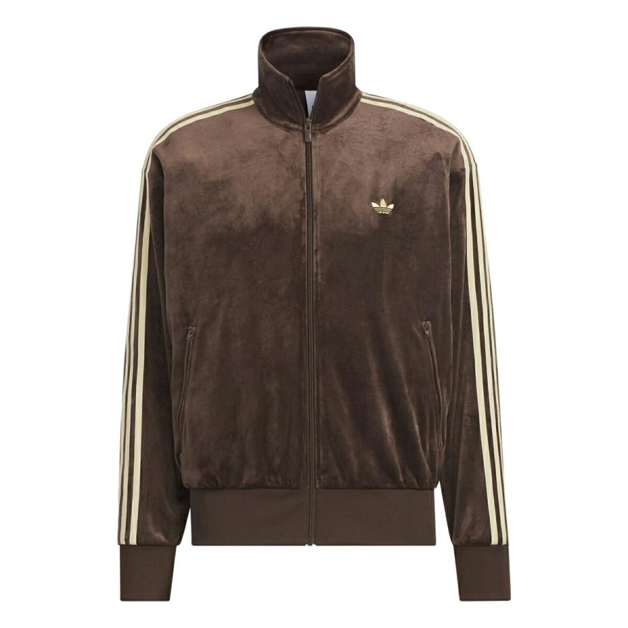 新品M⭐️ ファイヤーバード ベロア トラックトップ ダークブラウン adidas（アディダス） adidas FIREBIRD VELOUR TRACK TOP DBROWN
