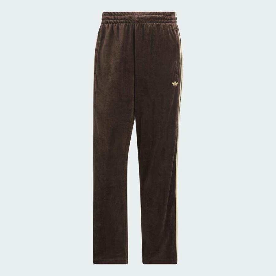 adidas（アディダス） adidas FIREBIRD VELOUR TRACK PANT DBROWN