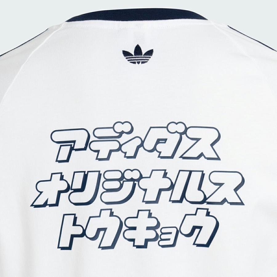 adidas（アディダス） adidas TOKYO KATAKANA L/S T-SHIRT WHITE