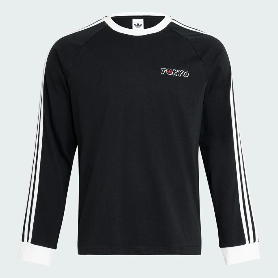 adidas（アディダス） adidas TOKYO KATAKANA L/S T-SHIRT BLACK