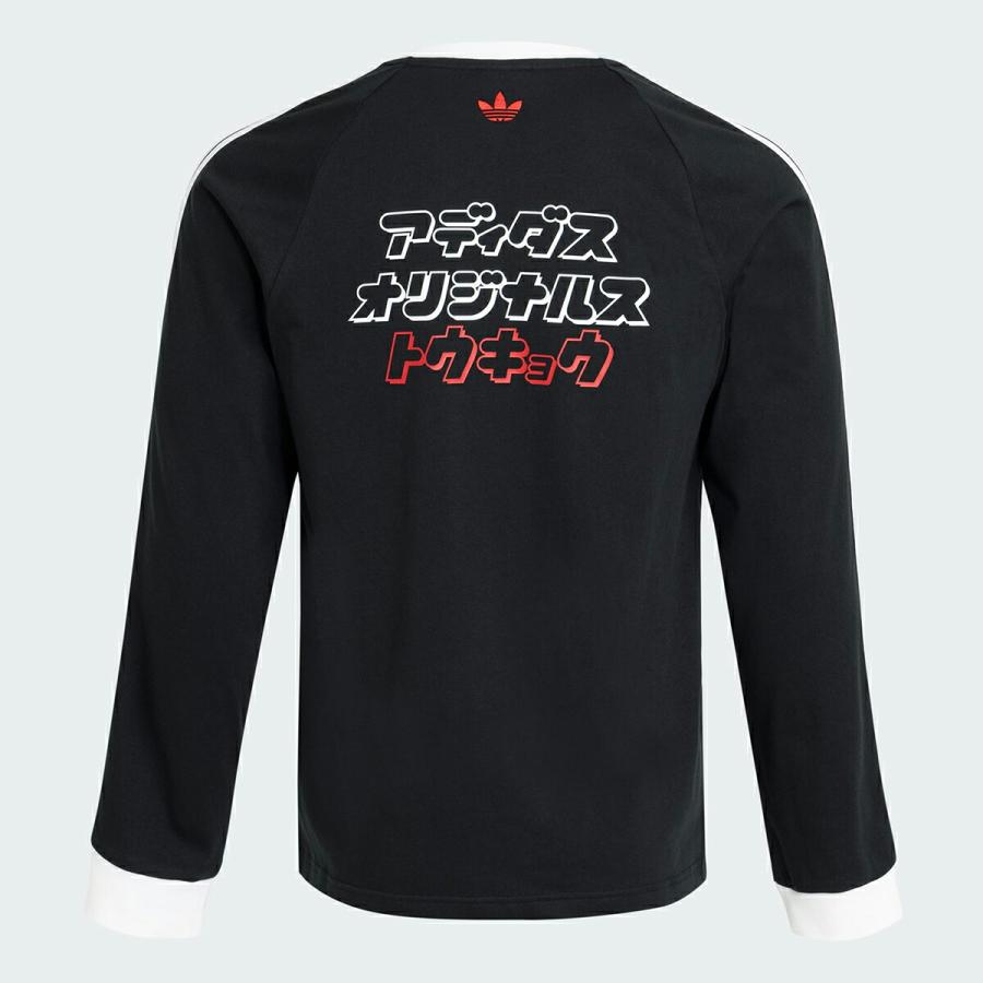 adidas（アディダス） adidas TOKYO KATAKANA L/S T-SHIRT BLACK