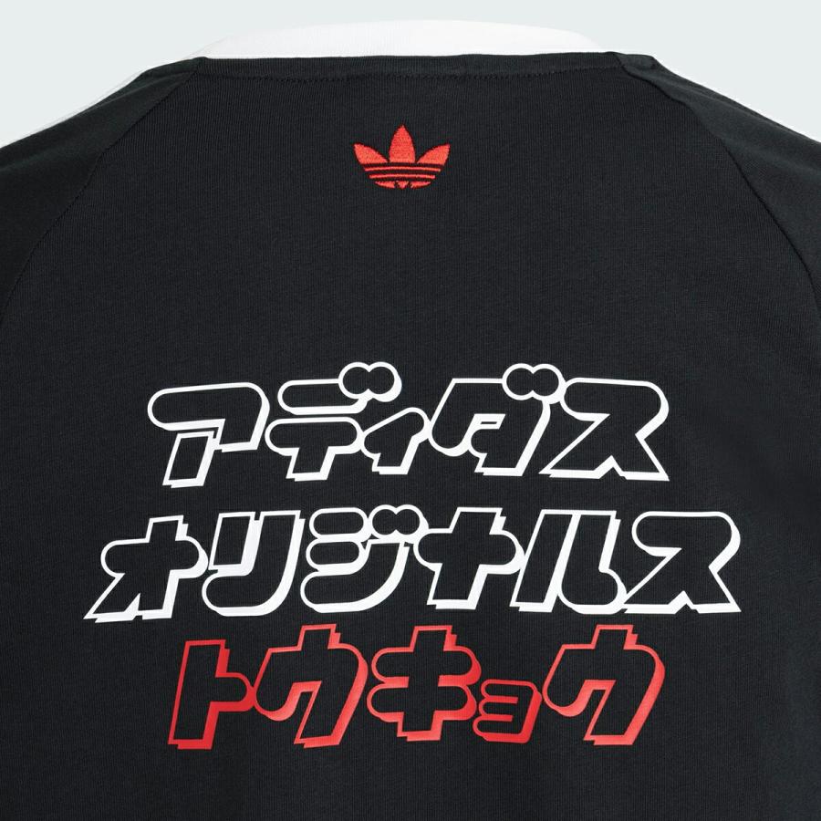 adidas（アディダス） adidas TOKYO KATAKANA L/S T-SHIRT BLACK