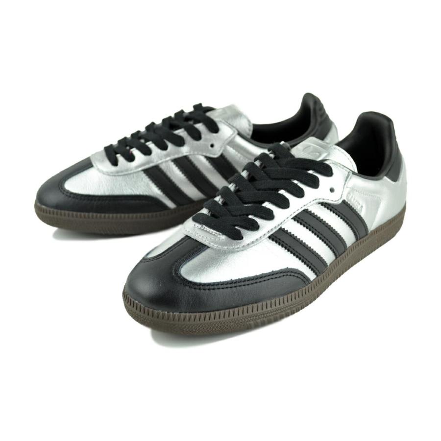 adidas（アディダス） adidas SAMBA OG SILVMT/CBLACK/DBROWN ki8464