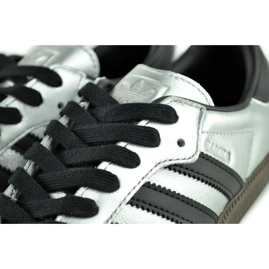 adidas（アディダス） adidas SAMBA OG SILVMT/CBLACK/DBROWN ki8464