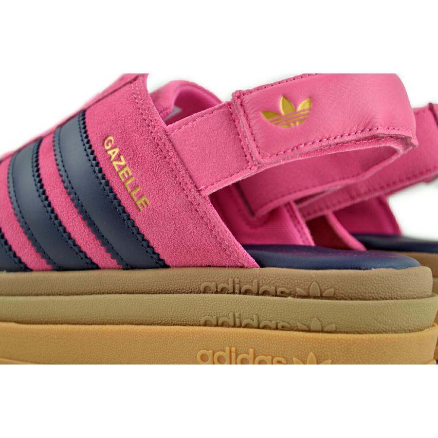 adidas（アディダス） adidas GAZELLE BOLD SANDAL W PNKFUS/SHANAV