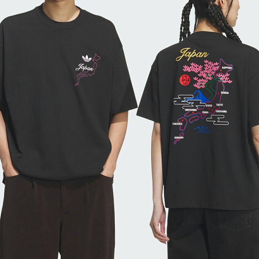 adidas（アディダス） adidas JAPAN S/S T-SHIRT BLACK kr3674