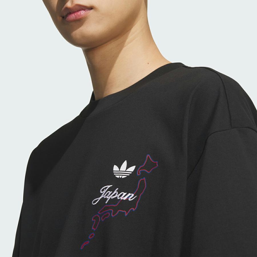 adidas（アディダス） adidas JAPAN S/S T-SHIRT BLACK kr3674
