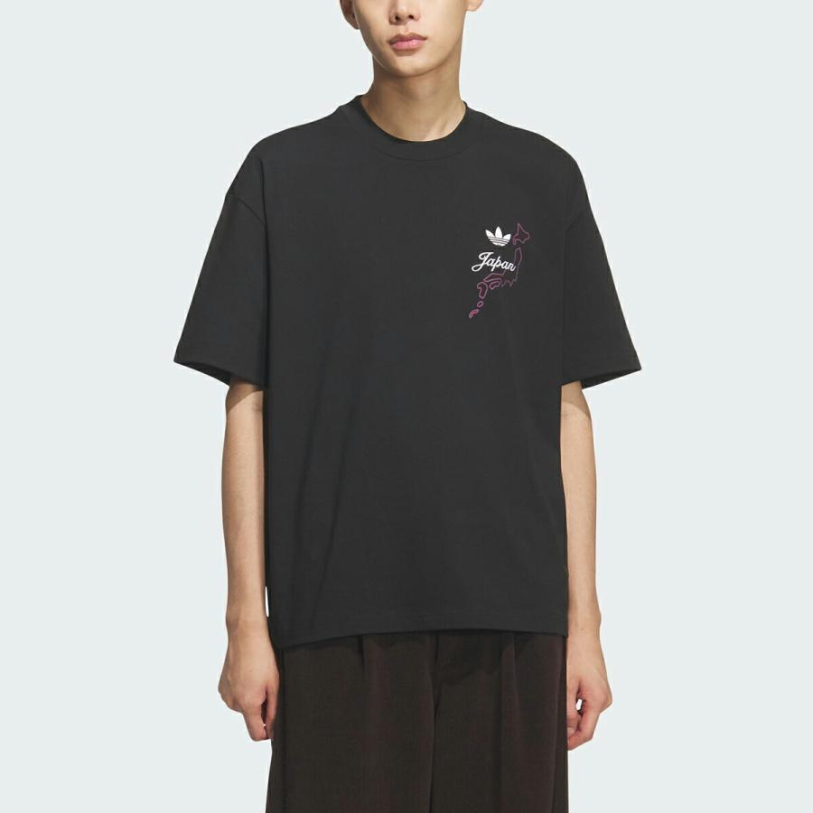adidas（アディダス） adidas JAPAN S/S T-SHIRT BLACK kr3674