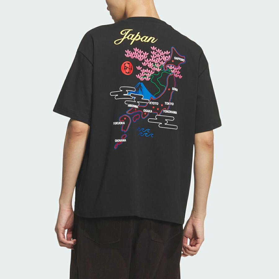 adidas（アディダス） adidas JAPAN S/S T-SHIRT BLACK kr3674