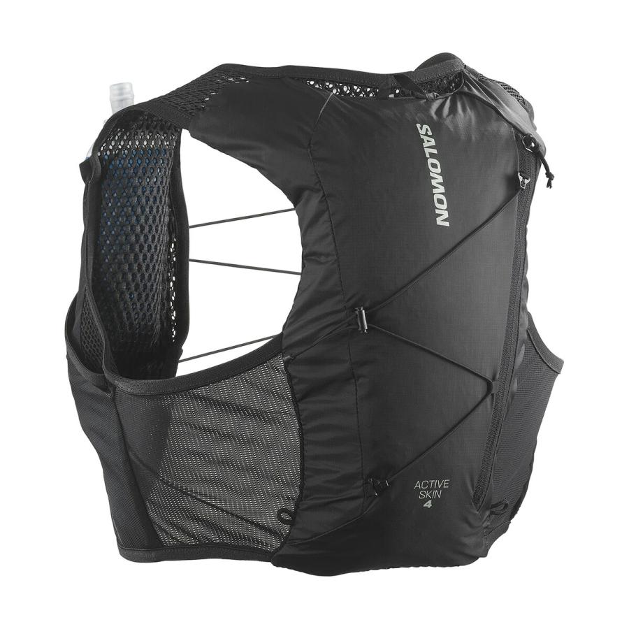 サロモン SALOMON active skin 4 ブラック M サイズ SALOMON（サロモン） SALOMON ACTIVE SKIN 4 BLACK/METAL lc2178200