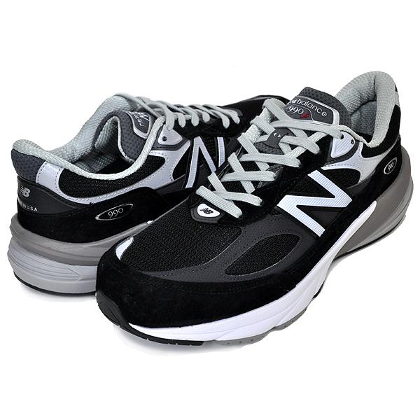 NEW BALANCE M990BK6 MADE IN U.S.A. Width: D BLACK ニューバランス M990 V6 メンズ スニーカー ブラック ワイズ D｜limited-edition｜02