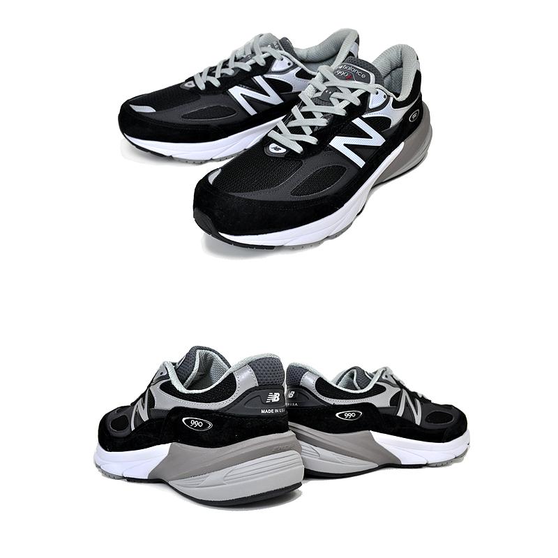 NEW BALANCE M990BK6 MADE IN U.S.A. Width: D BLACK ニューバランス M990 V6 メンズ スニーカー ブラック ワイズ D｜limited-edition｜03