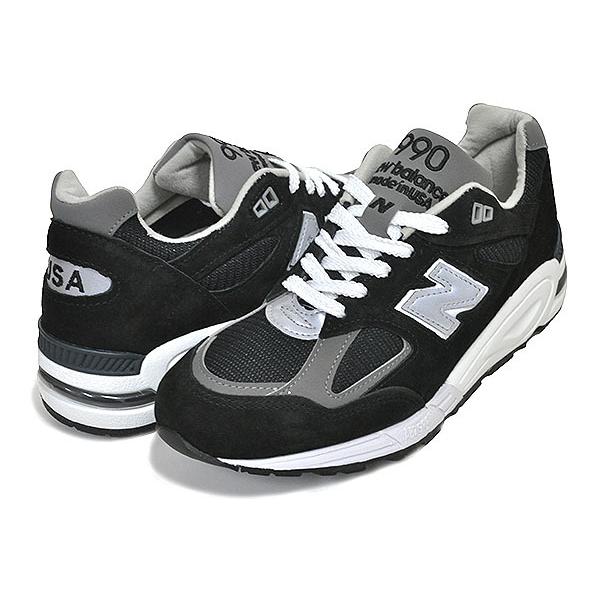 990シリーズ NEW BALANCE M990BL2 MADE IN U.S.A. BLACK Width D 
