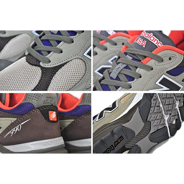 NEW BALANCE M990BT3 MADE IN U.S.A. BROWN Width D ニューバランス M990 V3 ブラウン パープル オレンジ 990V3｜limited-edition｜04