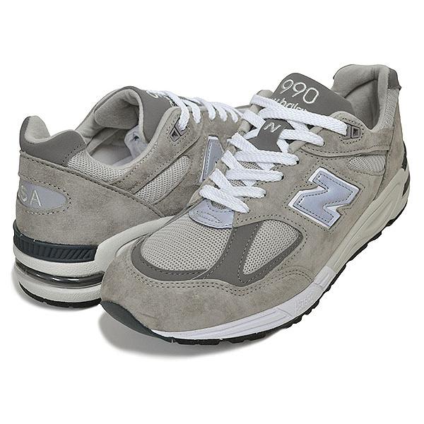 NEW BALANCE M990GY2 MADE IN U.S.A. Width D GRAY ニューバランス M990 V2 グレー NB メンズ スニーカー 990 V2 GREY ワイズ D｜limited-edition｜02