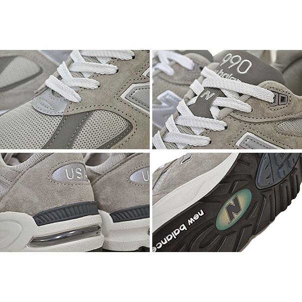 990シリーズ NEW BALANCE M990GY2 MADE IN U.S.A. Width D GRAY