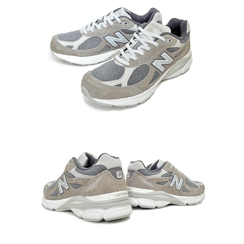 NEW BALANCE M990LV3 LEVIS MADE IN U.S.A. GREY width D ニューバランス × リーバイス M990 V3 コラボレーション デニム 990｜limited-edition｜03