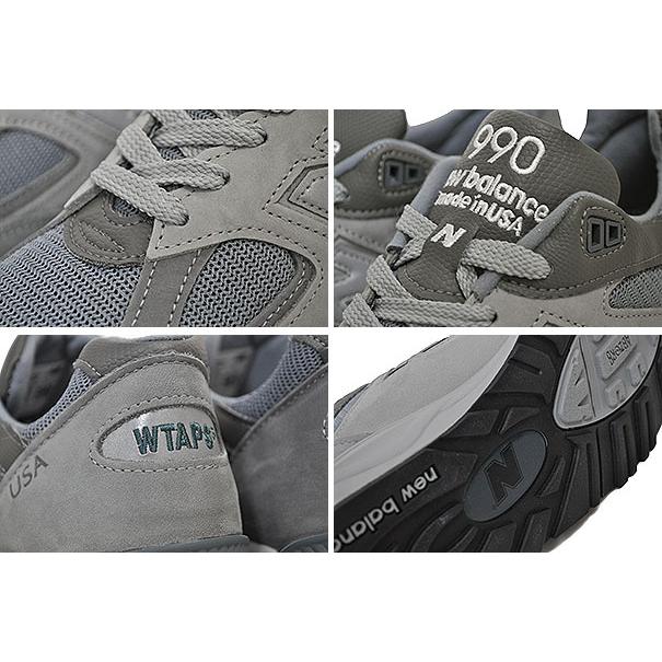 M990WT2 ニューバランス WTAPS New Balance WTAPS x 990v2 Made In USA 'Grey' M990WT2