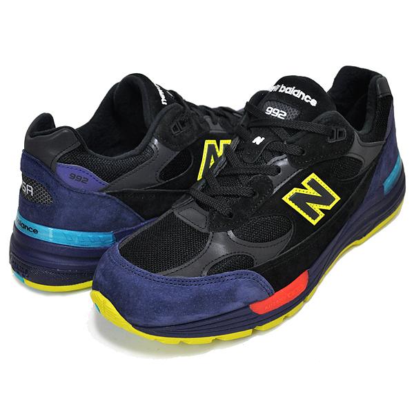 NEW BALANCE M992LT MADE IN U.S.A. width: D BLACK PURPLE 