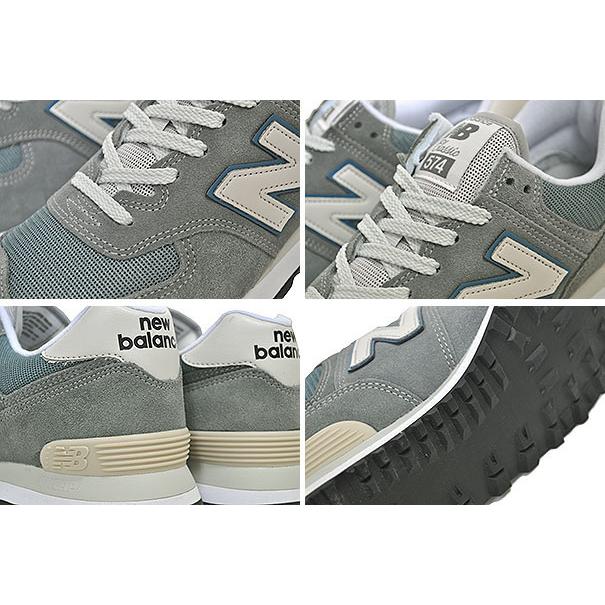 574シリーズ NEW BALANCE ML574BA2 width D STEEL GRAY ニューバランス