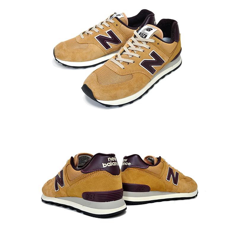 574シリーズ NEW BALANCE ML574BF2 width D LIGHT BROWN