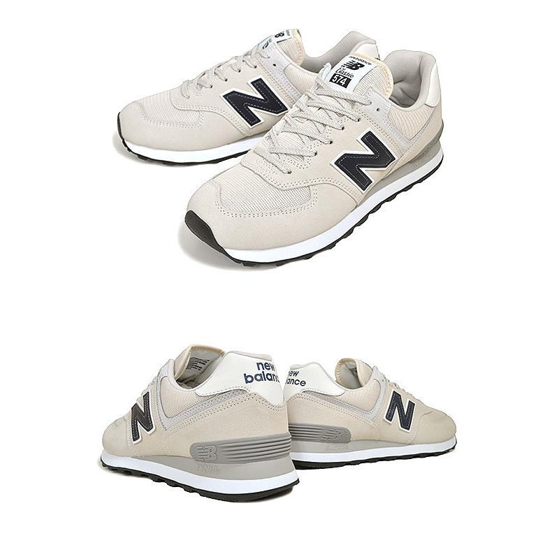 574シリーズ NEW BALANCE ML574EQ2 width D IVORY NAVY
